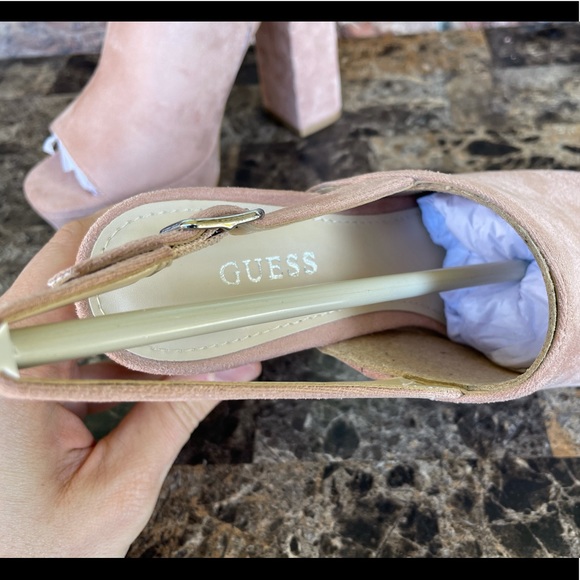 NEW  GUESS Caleesy Platform Dress Sandals - Picture 7 of 12